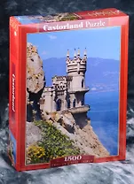 Пазл 1500 Гнезо ласточки Крым (68х47) (C-150717) (Castorland Puzzle)