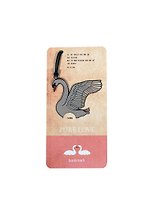 Закладка для книг из сверхтонкой стали Mute Swan (RBM-237) (Мир Бижу)