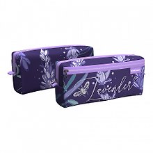 Пенал-косметичка Erich Krause "Lavender", 2 отделения