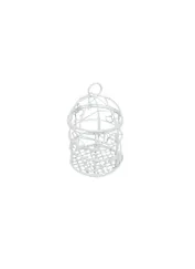 Кукольные аксессуары из металла Клетка (11001708) (5х8) (белый) (упаковка)