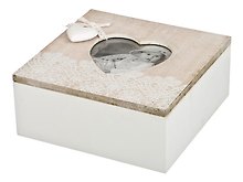 Шкатулка Прованс старинное кружево (18х18х9) (222-197)