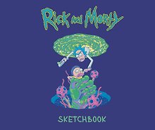 Скетчбук Рик и Морти
