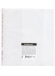 Обложка д/тетрадей и дневника "Fizzy Clear" кл.край, клапан, 212*395мм, 80мкм, ErichKrause 