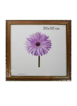 Рамка пластик 30*30 "Dorothy" коричневая, 100 рамок