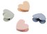 Зажимы для бумаги "Hearts", 4 цвета, пластик, Yoi - 2