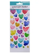 Наклейки PVC с обводкойСердца