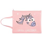 Папка для тетрадей «Crazy unicorn», B5