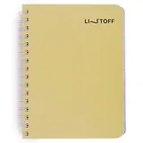 Записная книжка А6 80л кл. "Sunrise" пласт.обл., спираль