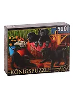 Пазл Щенки лабрадора Konigspuzzle 500 элементов ХК500-6308