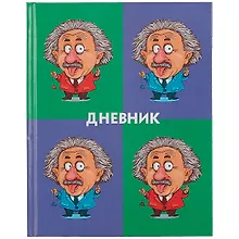 Дневник школьный «Альберт Эйнштейн», для средних и старших классов, Listoff