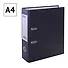 Папка архивная 70мм А4 черная, бумвинил, прозр.карман  - 2
