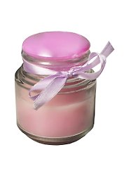 Свеча в стеклянной банке лаванда (32760) (7х7х8,6)