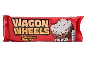 Печенье бисквитное Wagon Wheels с суфле Original, 220г