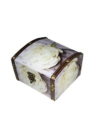 Шкатулка-сундучок дерево и искусственная кожа Браво (13,5х15х9) (175249)