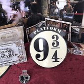 Подставка под напитки Гарри Поттер (картон) (11х11) (CST001) - 1