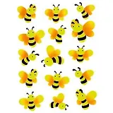 Наклейки "Пчелки"