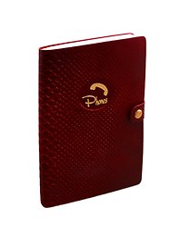 Алфавитная книга Lezar А5, 208 листов, вишня