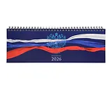 Планинг дат. 2026г. 64л "Государственная символика" настольный, гребень, мел.картон, глянц.ламинация, офсет