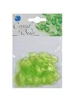 Набор бусин Кристальная игра Листочки светло-зеленые (CRP167) (упаковка)