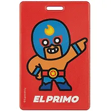 Обложка для проездного "El Primo" 95*65, ПВХ, инд.уп., Brawl Stars