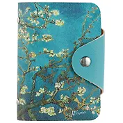 Визитница Ветка миндаля (20 карт) (PU) (11×8) (блистер) (12-11592-ZY-15)