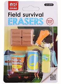 Ластик-пазл «Field Survival», набор