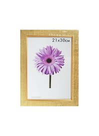 Фоторамка пластик 21*30 "Nina" золотая, 100 рамок