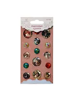 Набор полубусин клеевых Акриловые камни (7584) (упаковка) (Рукоделие)