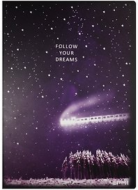 Тетрадь общая «Follow your dreams», 48 листов в клетку, В5 - Lenwa