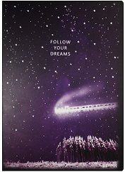 Тетрадь общая «Follow your dreams», 48 листов в клетку, В5 - Lenwa