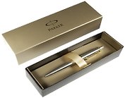 Ручка шариковая Parker, Jotter Stainless GT, подарочная
