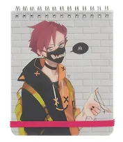 Блокнот А6+ 100л кл. "Hello! 10" мат.пласт, спираль, фикс.резинка