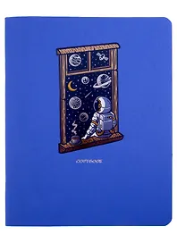 Тетрадь общая «Total blue. Cosmic dreams», 48 листов в клетку, A5, в ассортименте - Listoff