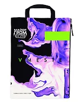 Папка-сумка для тетрадей А4 "Майор Гром" с ручкой, 26*34см