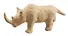 Фигурка из папье-маше. Носорог. -Китай: Альт, 2-593/17 448941 - 0