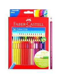 Карандаши цветные «Grip», Faber-Castell, 36 цветов