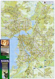 Карта автодорог. Казань. 2018