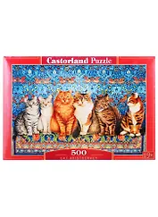 Пазл Коты-аристократы, 500 деталей Castor Land B-53469