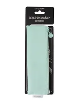 Пенал-косметичка "Joy. Сахарный лед" на молнии, 60*210, иск.кожа, резинка - крепление на обложку