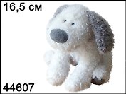 Мягкая игрушка Белый песик (44607) (MRT20005 16,5CM/6.5") (16,5см)