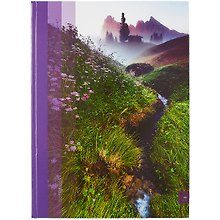 Книга для записей А4 160л кл. "Sunrise" тв.переплет, мат.ламинация