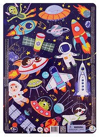 Пазл «Космос» 53 элемента, в рамке, Dodo