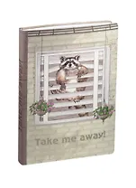 Блокнот Енот Take me away!