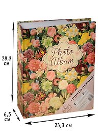 Фотоальбом 50л 23,5*28,5см "Райскйи сад"