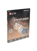 Конструктор 3D Собор Василия Блажен. (ST. Peter`s Basilica) (124386) (56шт) (36,2х17,8х11см) (3D Puzzle Hao Tian)