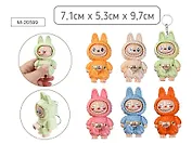 Брелок Зубастик, 6 дизайнов в ассортименте (7,1х5,3х9,7) (M-20599)