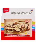 Набор для творчества LORI Выжигание в рамке Спорткар Вр-059