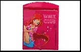 Расческа для волос с зеркальцем, ARICAN, Winx Club, (арт. 10913)