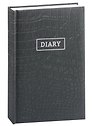 Ежедневник недатированный «Leather. Black» А5, чёрный, 128 листов, Listoff