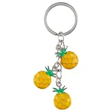 Брелок Ананасы (металл)